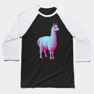 Llama Baseball T-Shirt